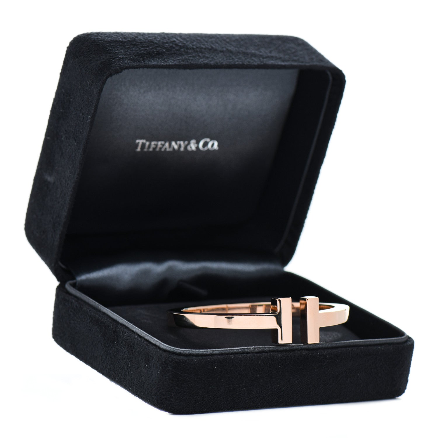 Tiffany 18K Rose Gold T Square Bracelet 5 of 5