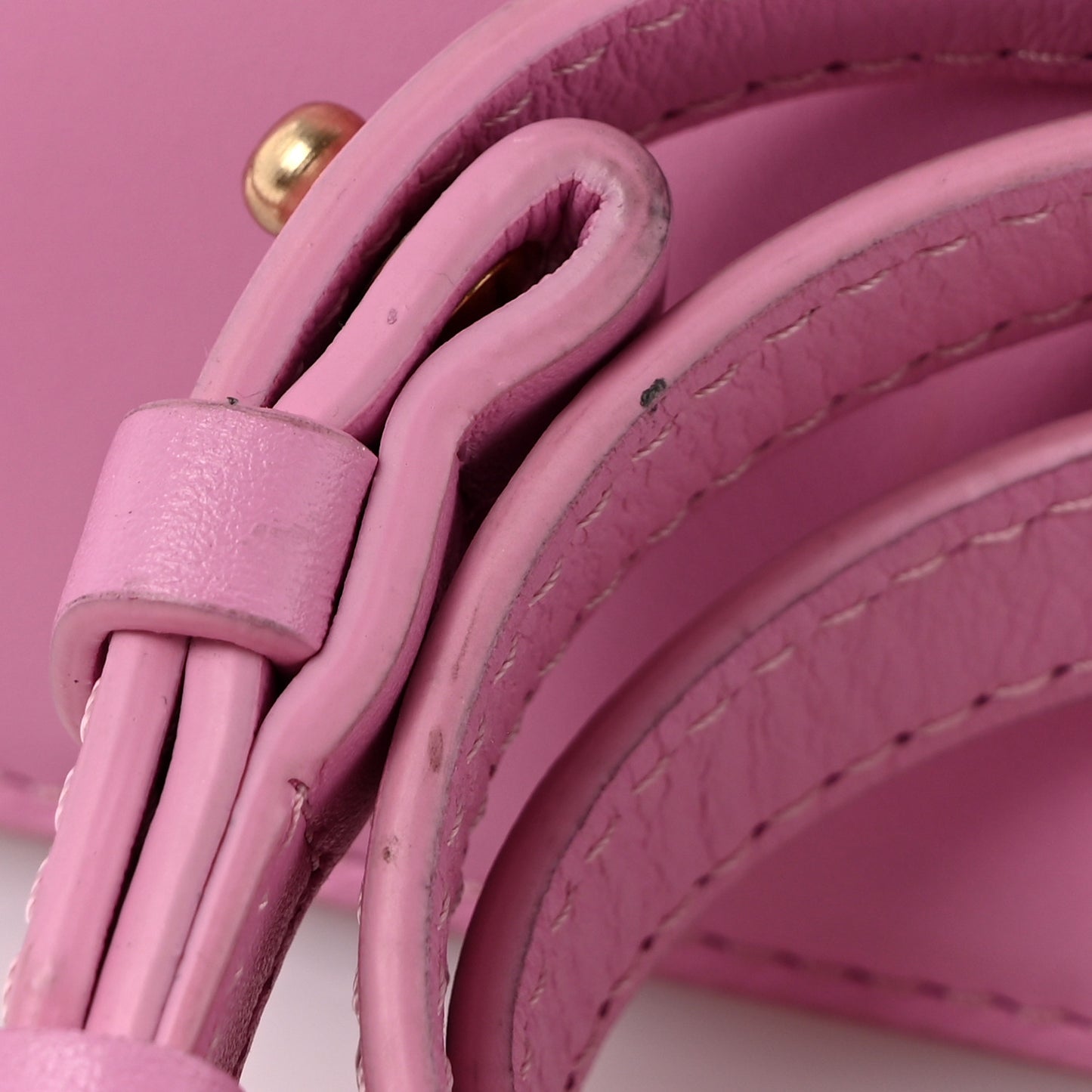 Smooth Calfskin Le Chiquito Noeud Light Pink