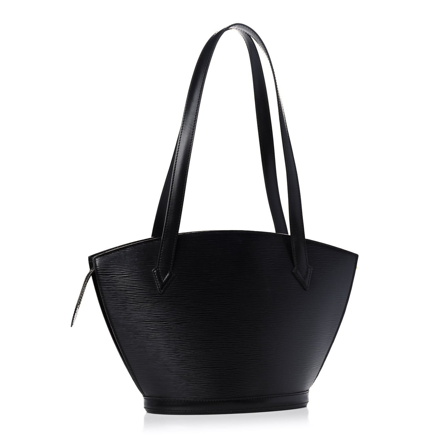 Epi Saint Jacques PM Long Straps Black