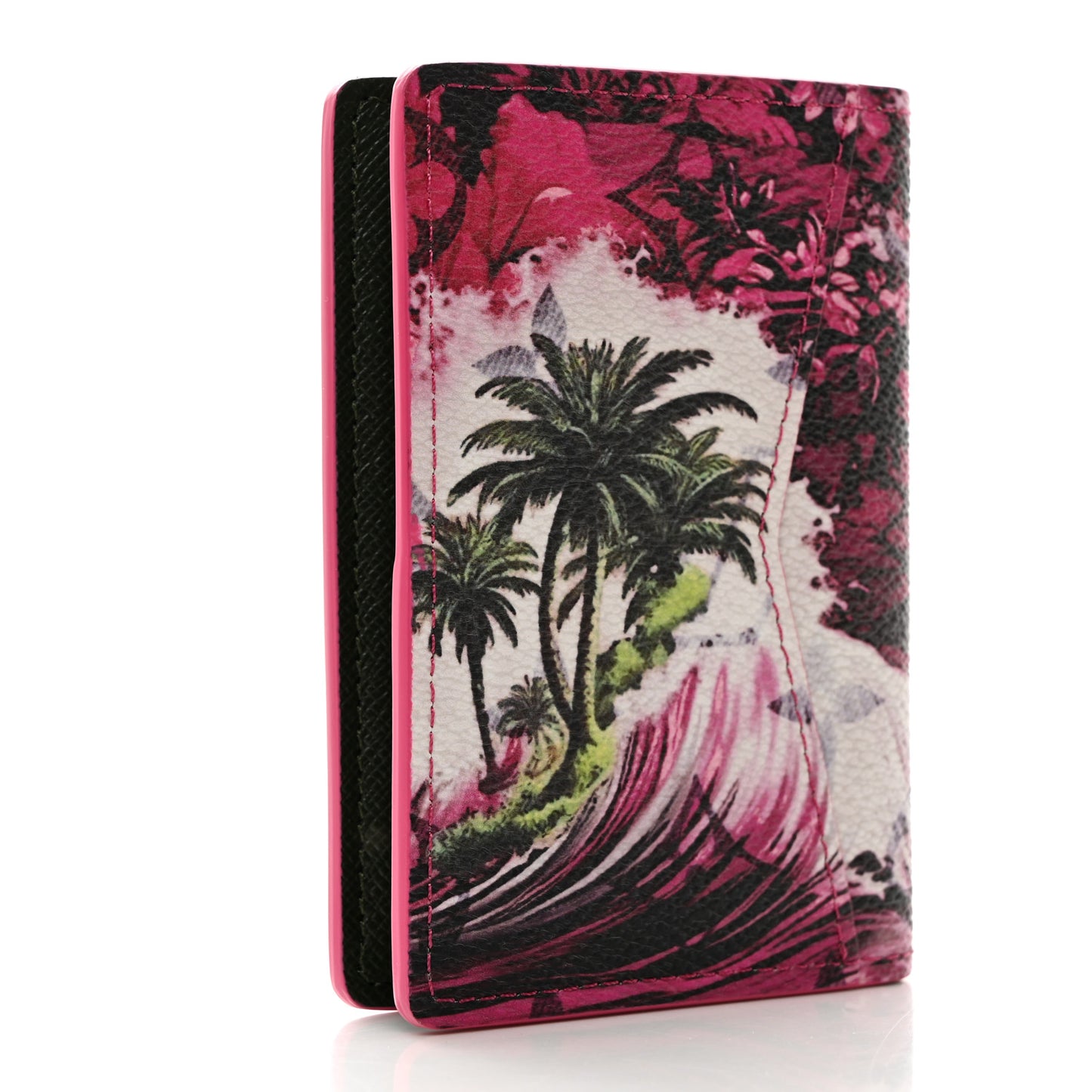 Monogram Surfin' Pocket Organizer NM Pink Pink