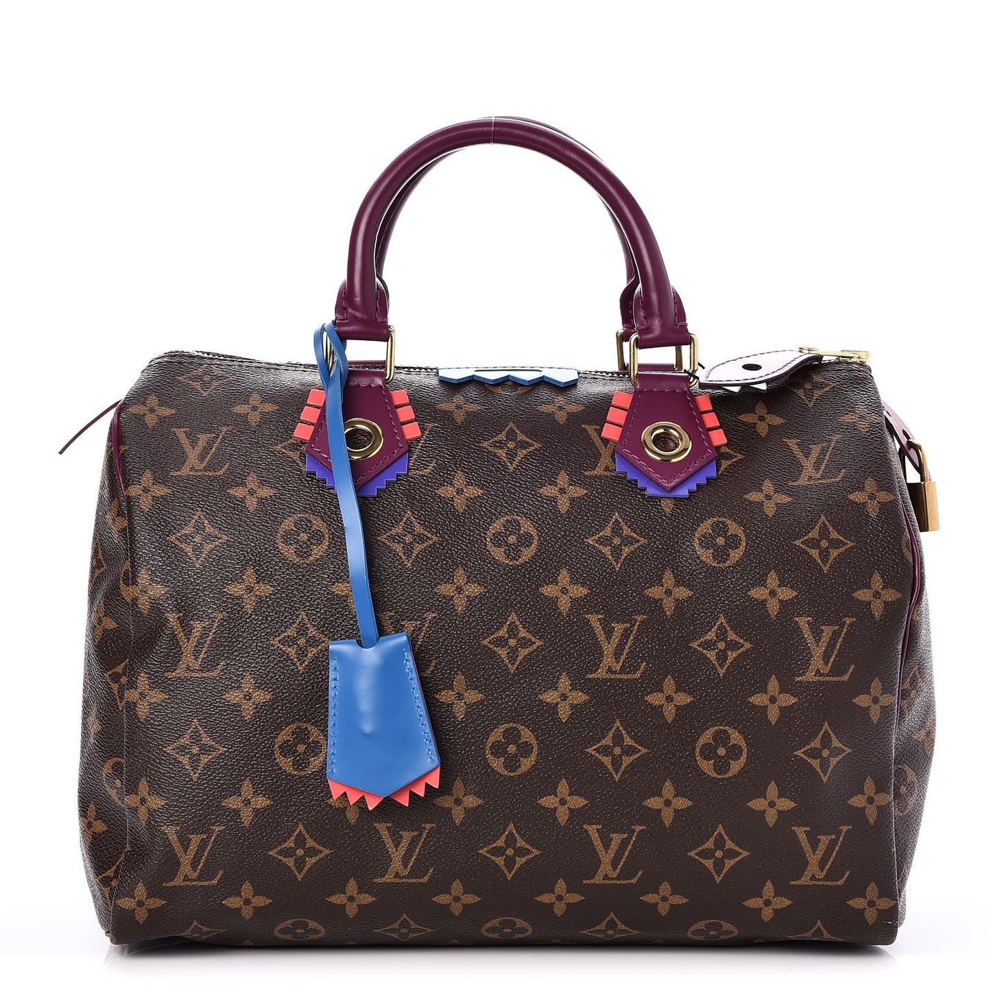 Monogram Totem Speedy 30 Magenta