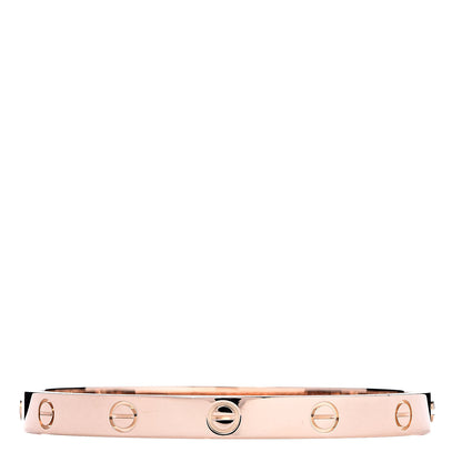 Cartier 18K Pink Gold LOVE Bracelet 17 1 of 6