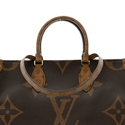 Louis Vuitton Reverse Monogram Giant Onthego MM 5 of 9