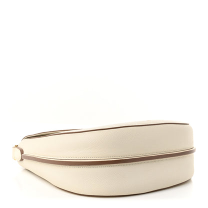 Celine Grained Calfskin Small Trotteur White 4 of 11