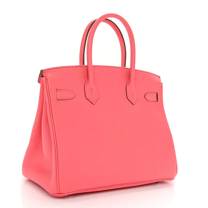Hermes Togo Birkin 30 Rose Lipstick 3 of 13