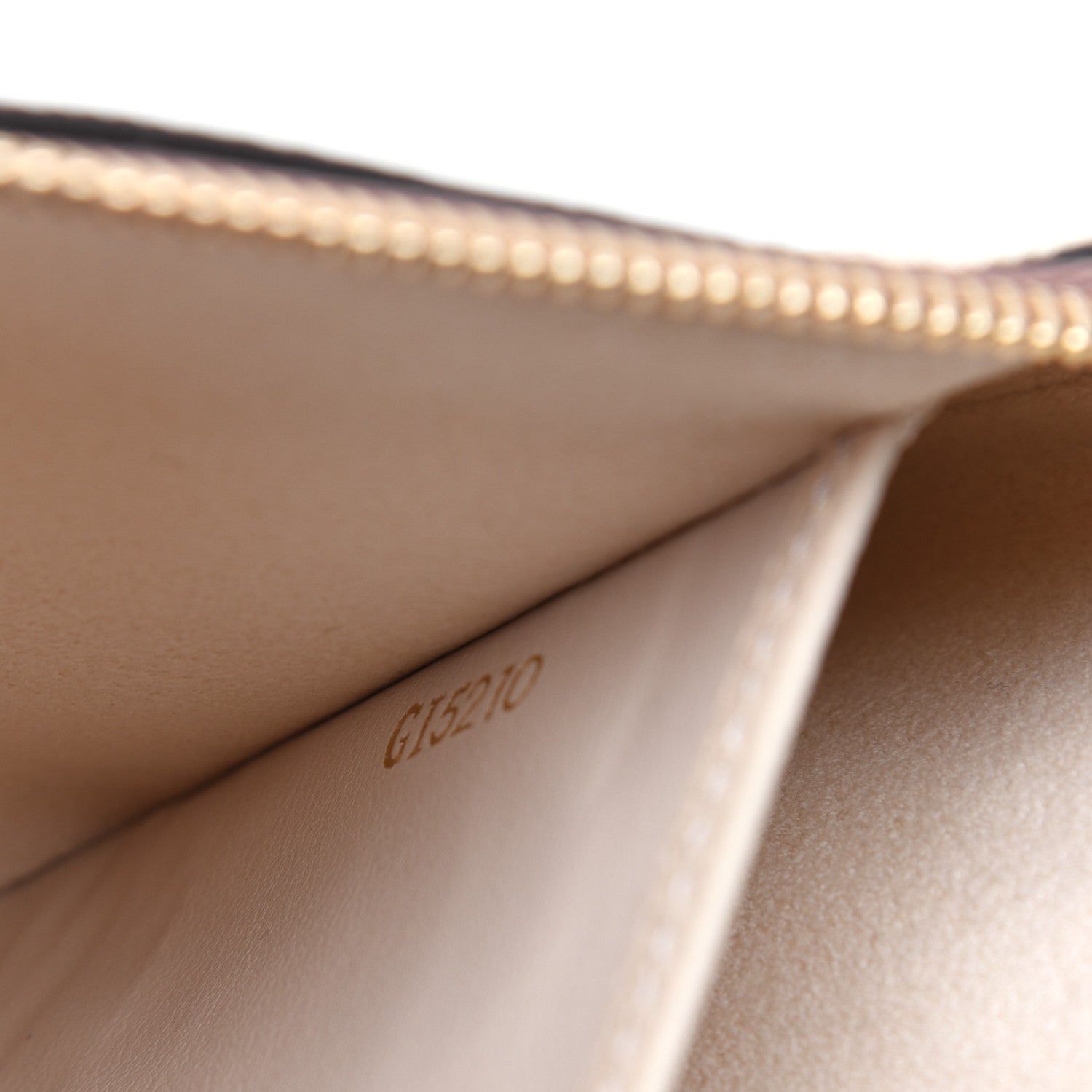 Louis Vuitton Empreinte Monogram Giant Double Zip Pochette Creme Bois De Rose 9 of 11