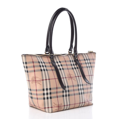 Burberry Haymarket Check Small Salisbury Tote Chocolate 3 of 7