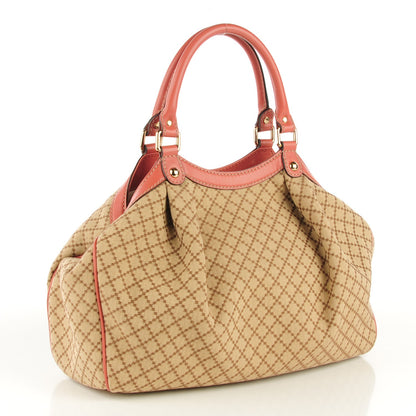 Gucci Diamante Medium Sukey Tote Coral 3 of 7