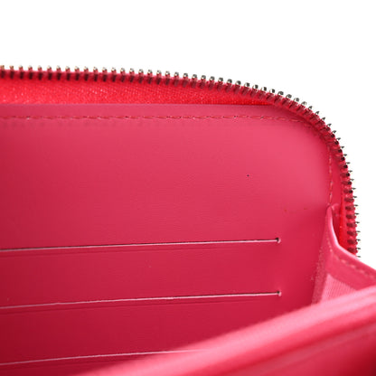 Chanel Patent Quilted Organizer Pouch Pink 9 of 11