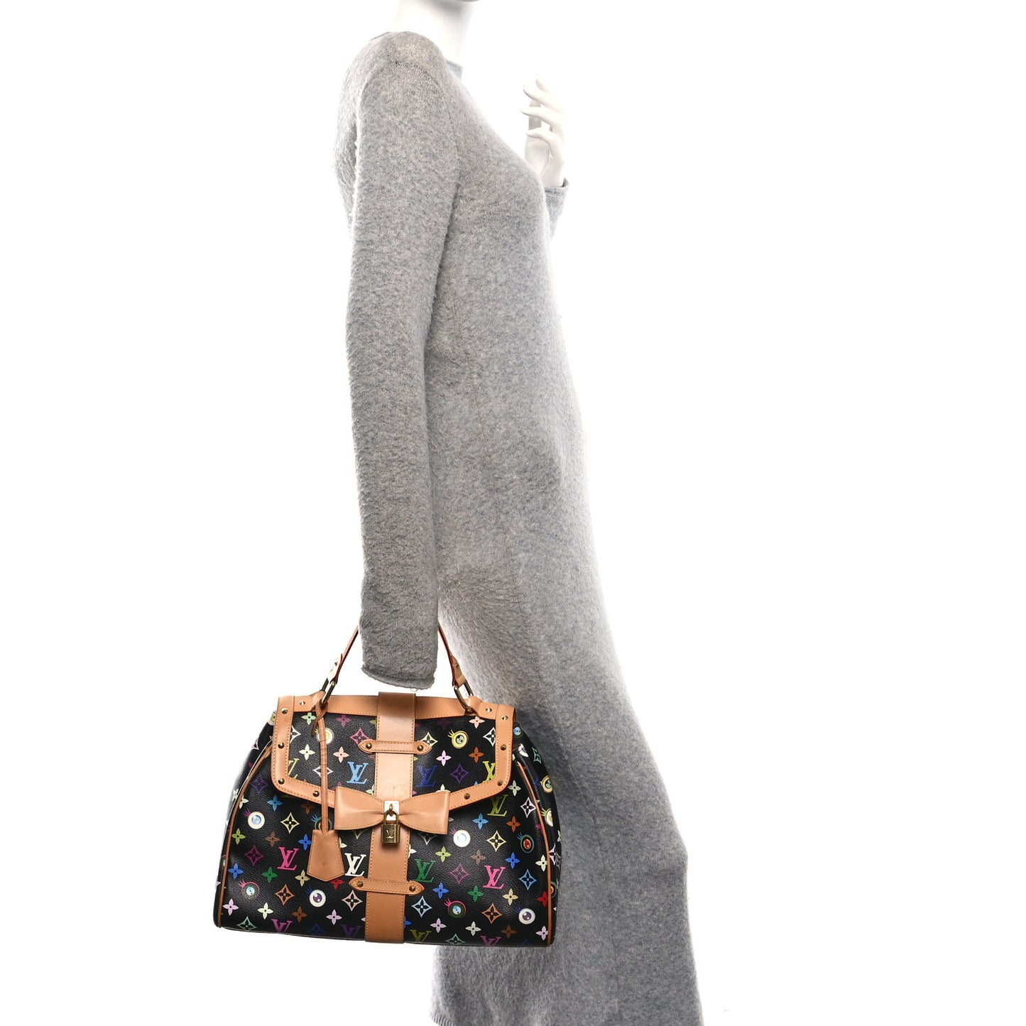 Monogram Multicolor Murakami Eye Love You Black
