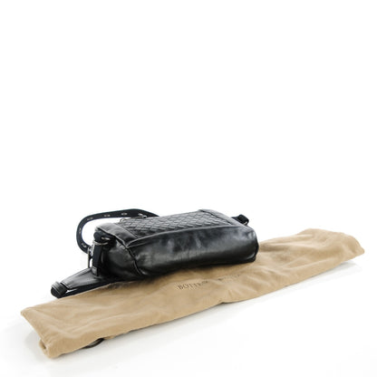 Bottega Veneta Calfskin Intrecciato Belt Bag Black 4 of 8