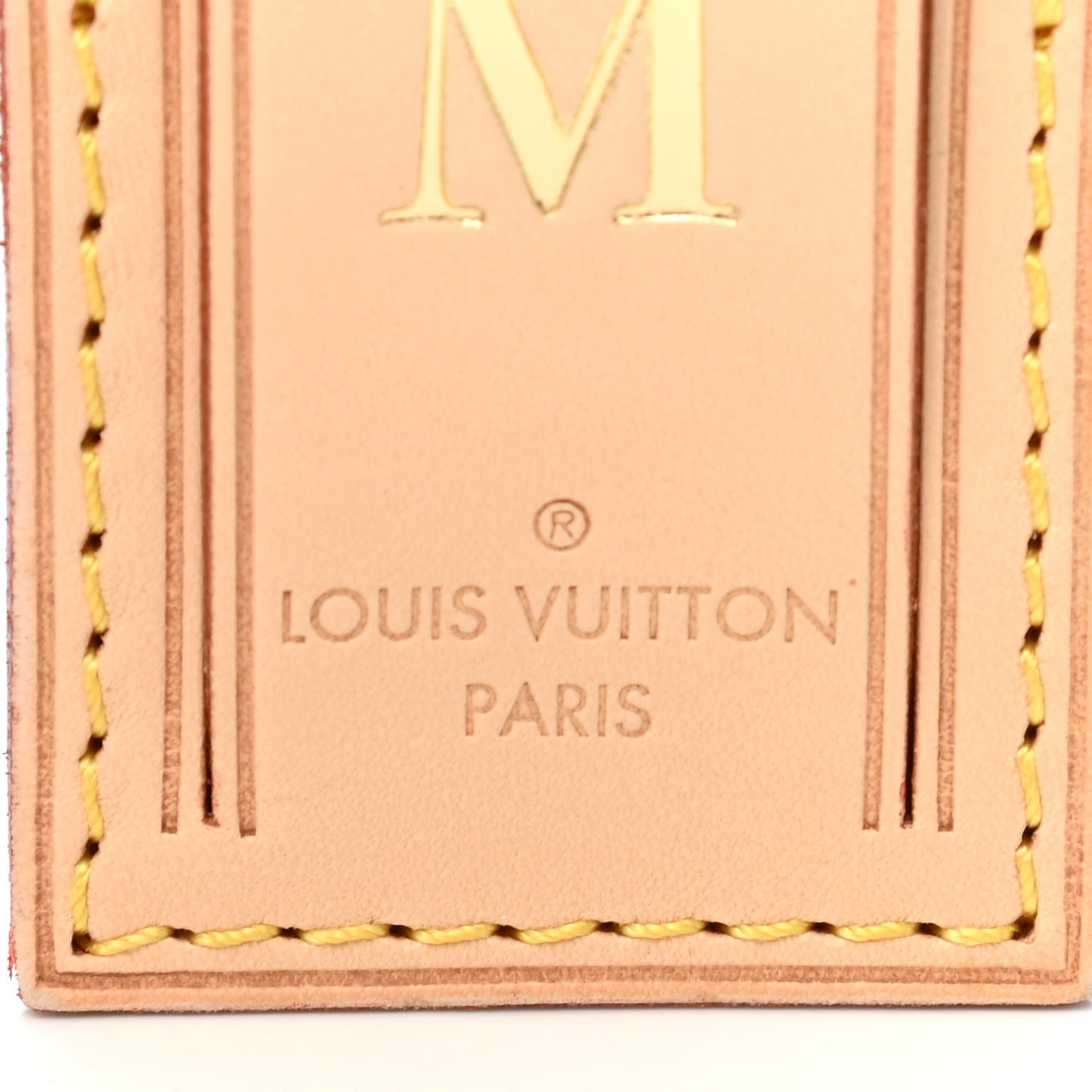 Vachetta Luggage Tag