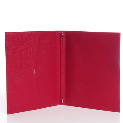 Hermes Epsom Semainier Agenda Cover Rubis 6 of 8