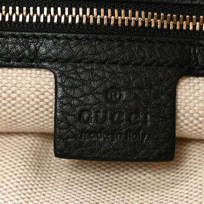 Gucci Cellarius Calfskin Large Soho Working Tote Black 6 of 10