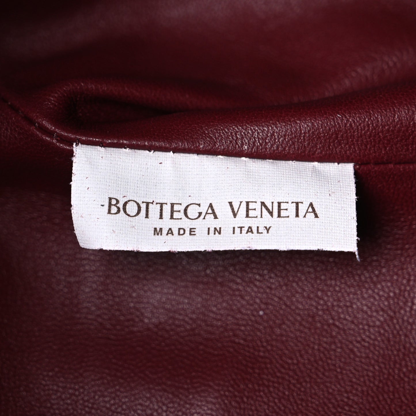 Nappa Maxi Intrecciato The Pouch Oversized Clutch Bordeaux