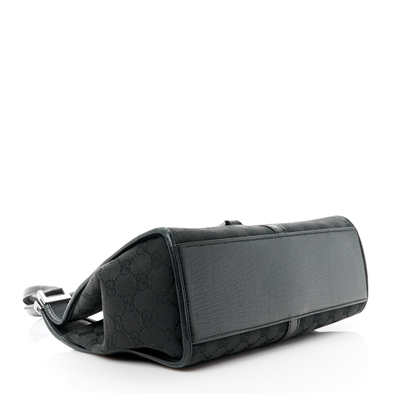 Gucci Monogram Jackie Shoulder Bag Black 4 of 10