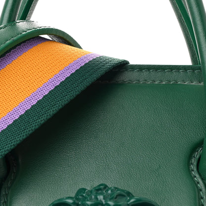 Versace Calfskin Medium Palazzo Empire Bag Green Purple Orange 8 of 12
