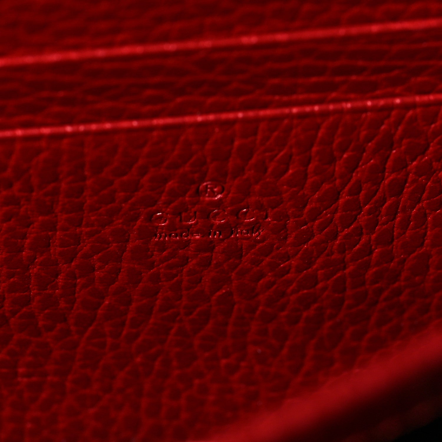 Gucci Calfskin Mini Dionysus Chain Wallet Hibiscus Red 6 of 7