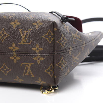 Louis Vuitton Monogram BB Montsouris NM Backpack Black 10 of 10