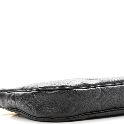 Louis Vuitton Empreinte Monogram Giant Multi Pochette Accessories Large Pochette Black 7 of 9