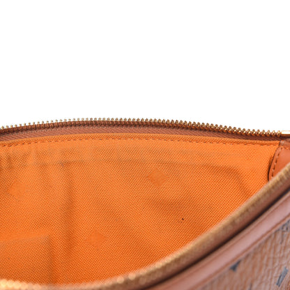 MCM Visetos Mini Pouch Cognac 11 of 14