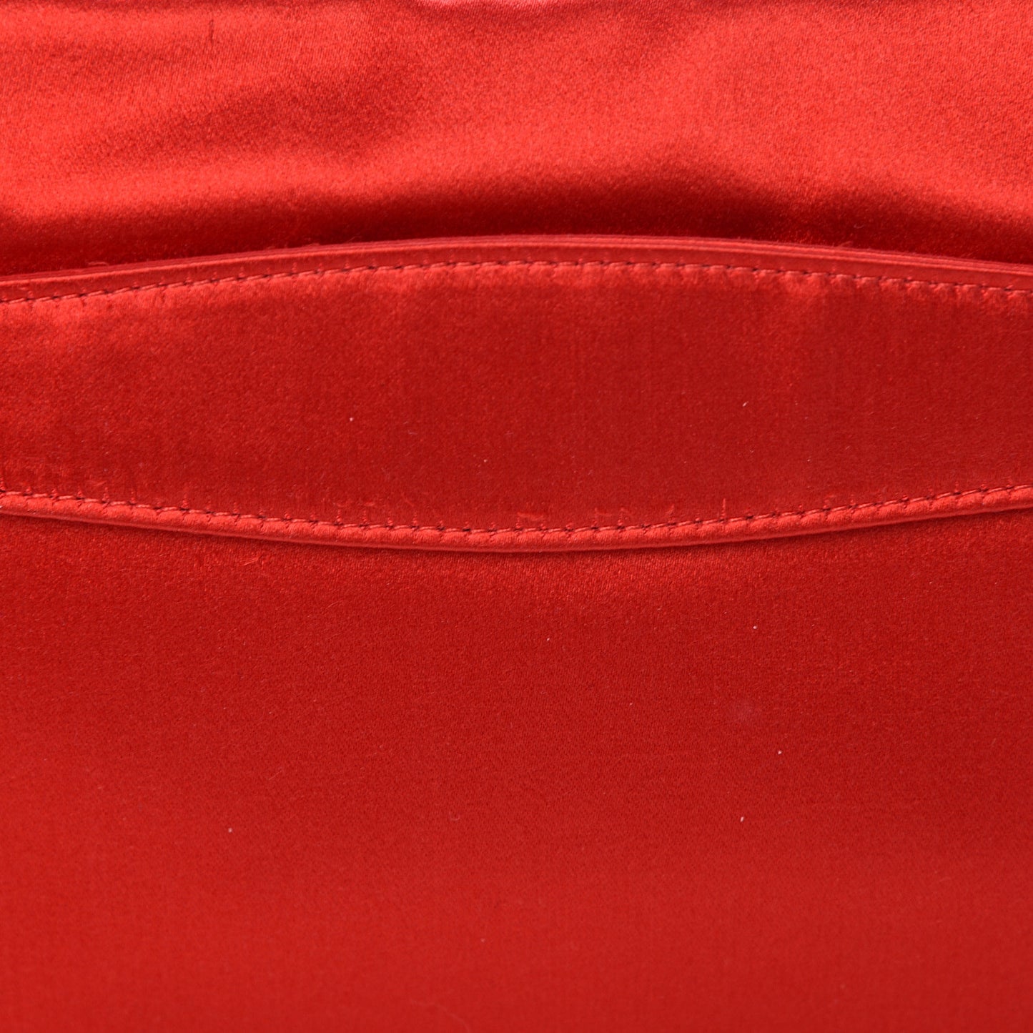 Satin Evening Clutch Fuoco