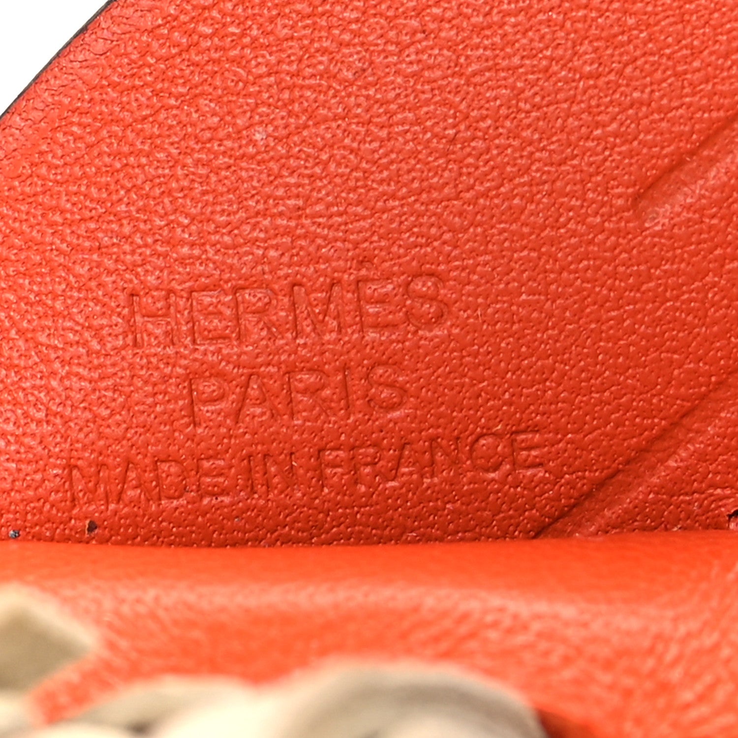 Hermes Milo Lambskin Grigri Rodeo Pegase Horse Bag Charm PM Orange Poppy Craie Terre Battue 3 of 4