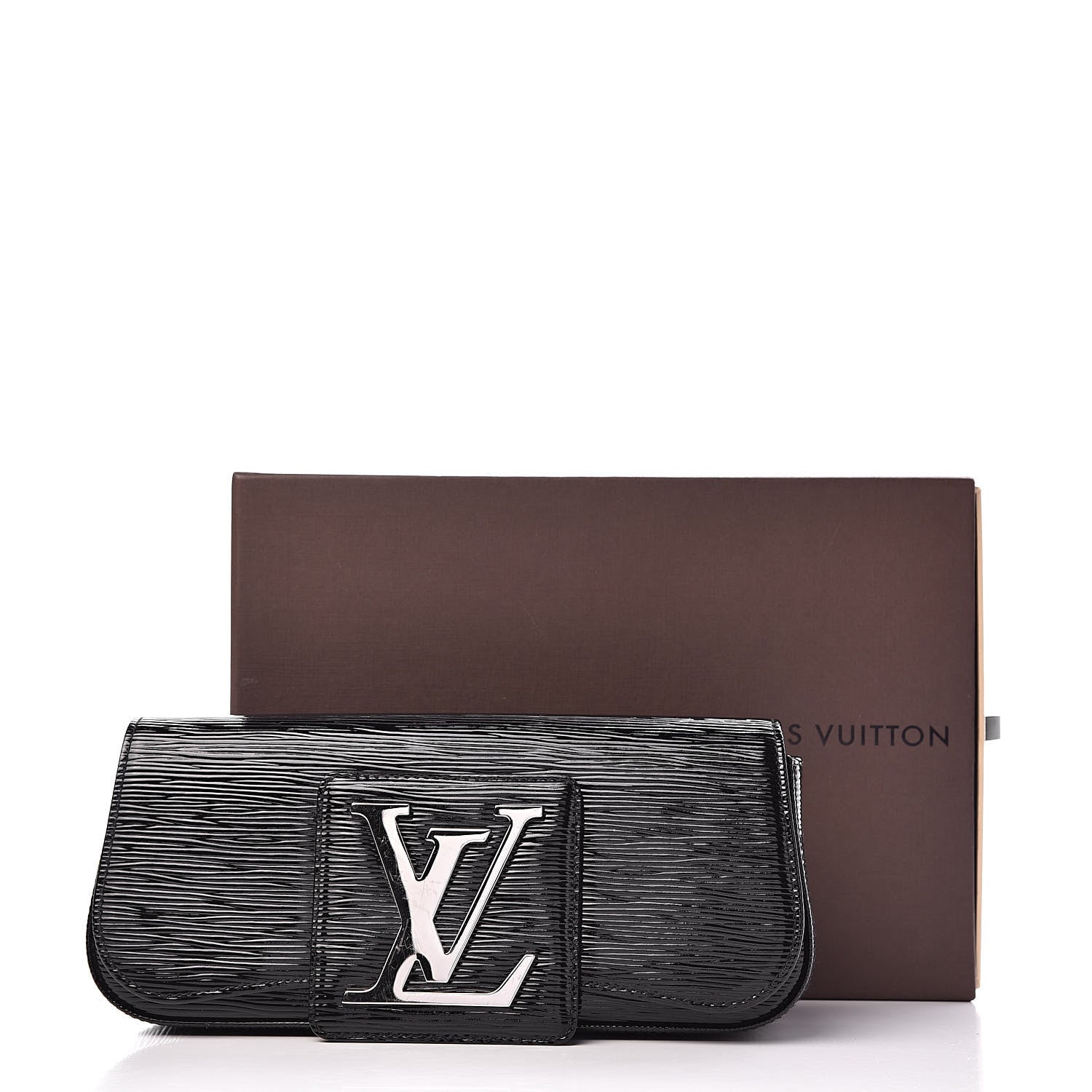 Louis Vuitton Epi Electric Sobe Clutch Black 7 of 7