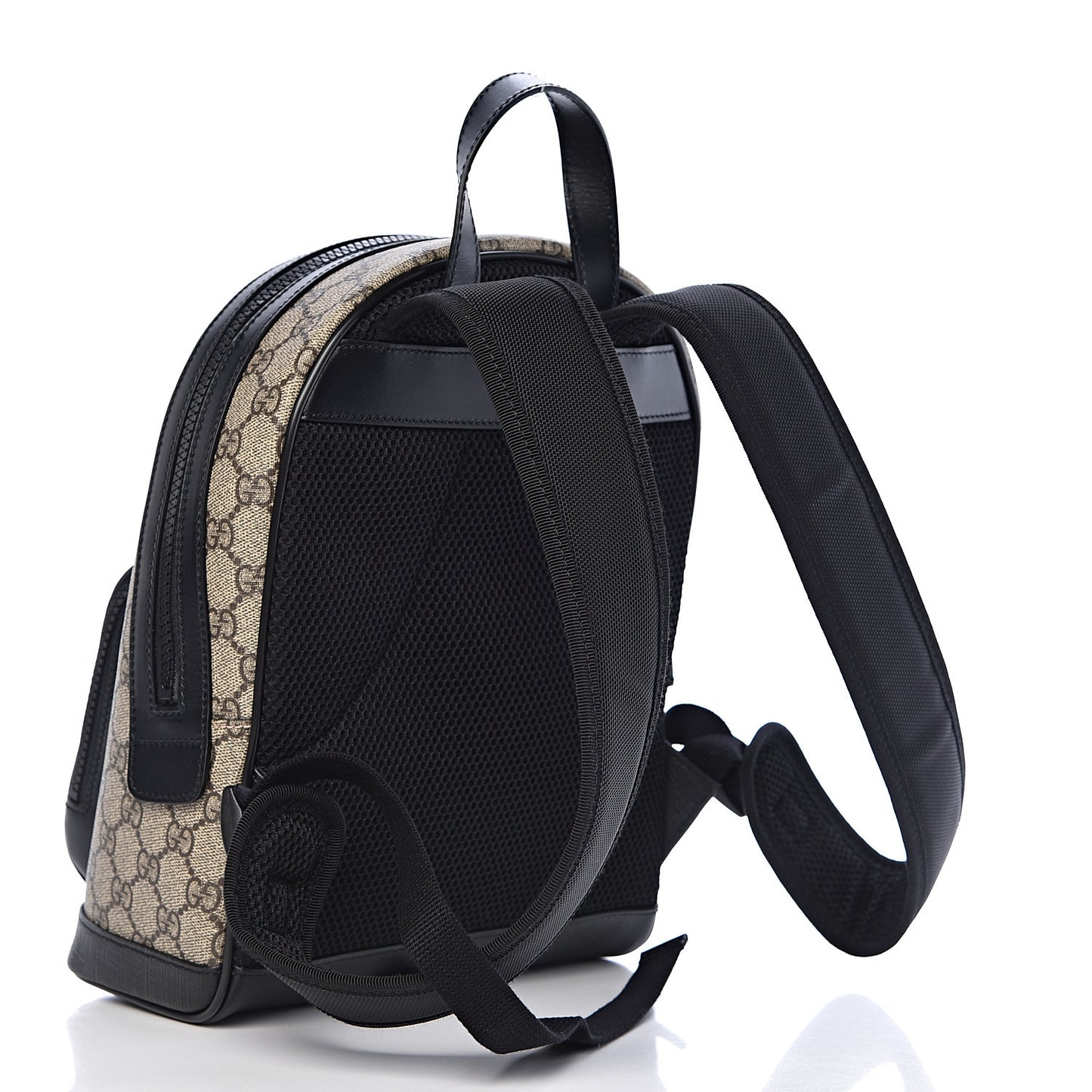 GG Supreme Monogram Small Eden Day Backpack Black