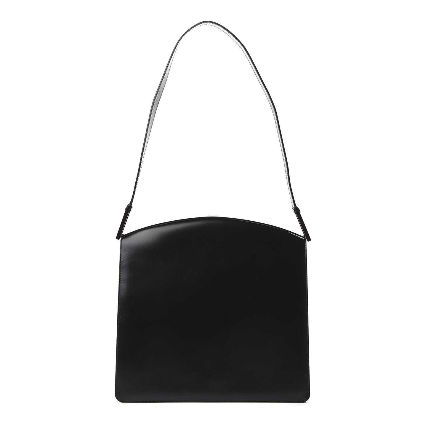 Calfskin Shoulder Bag Black