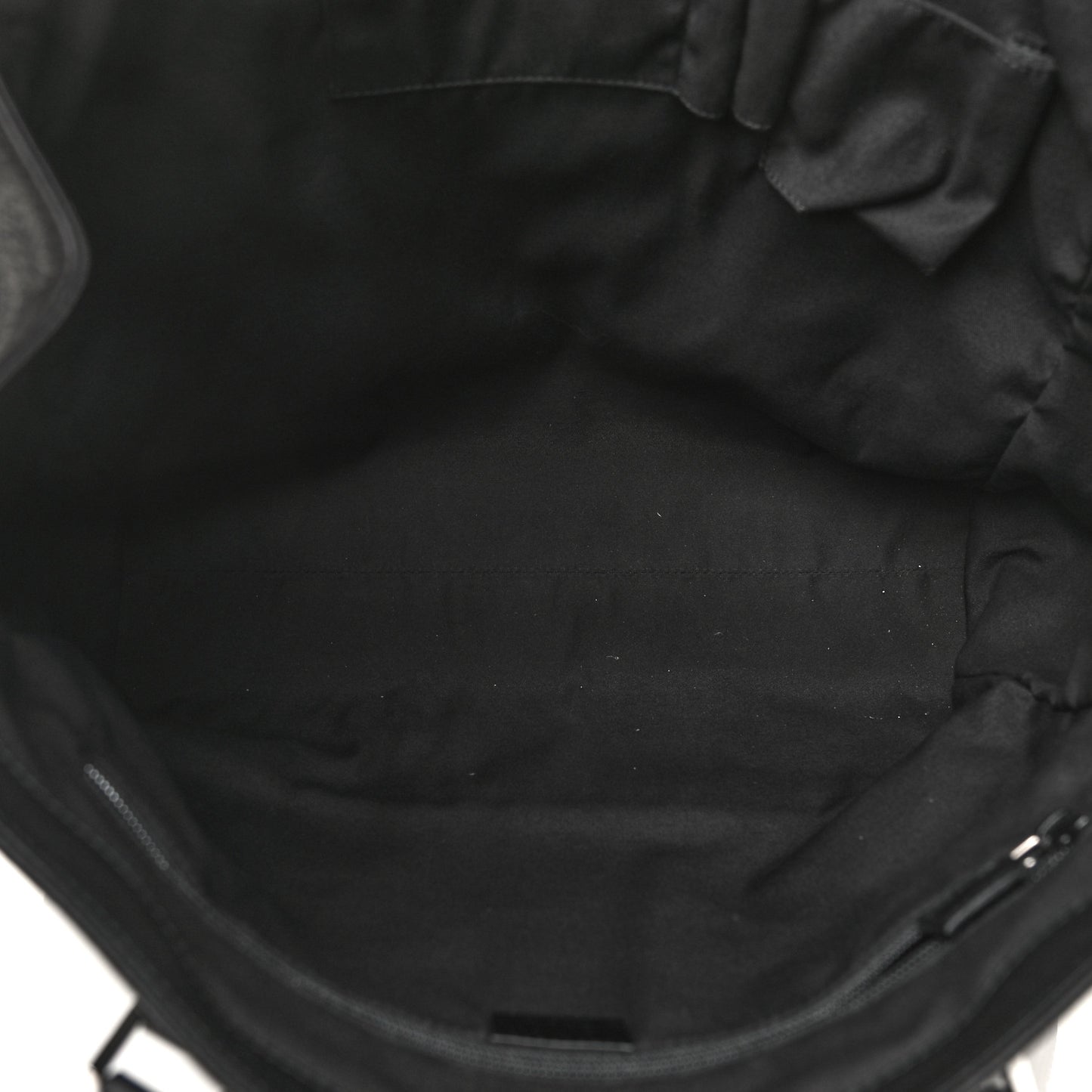 Pebbled Calfskin Large Tote Black