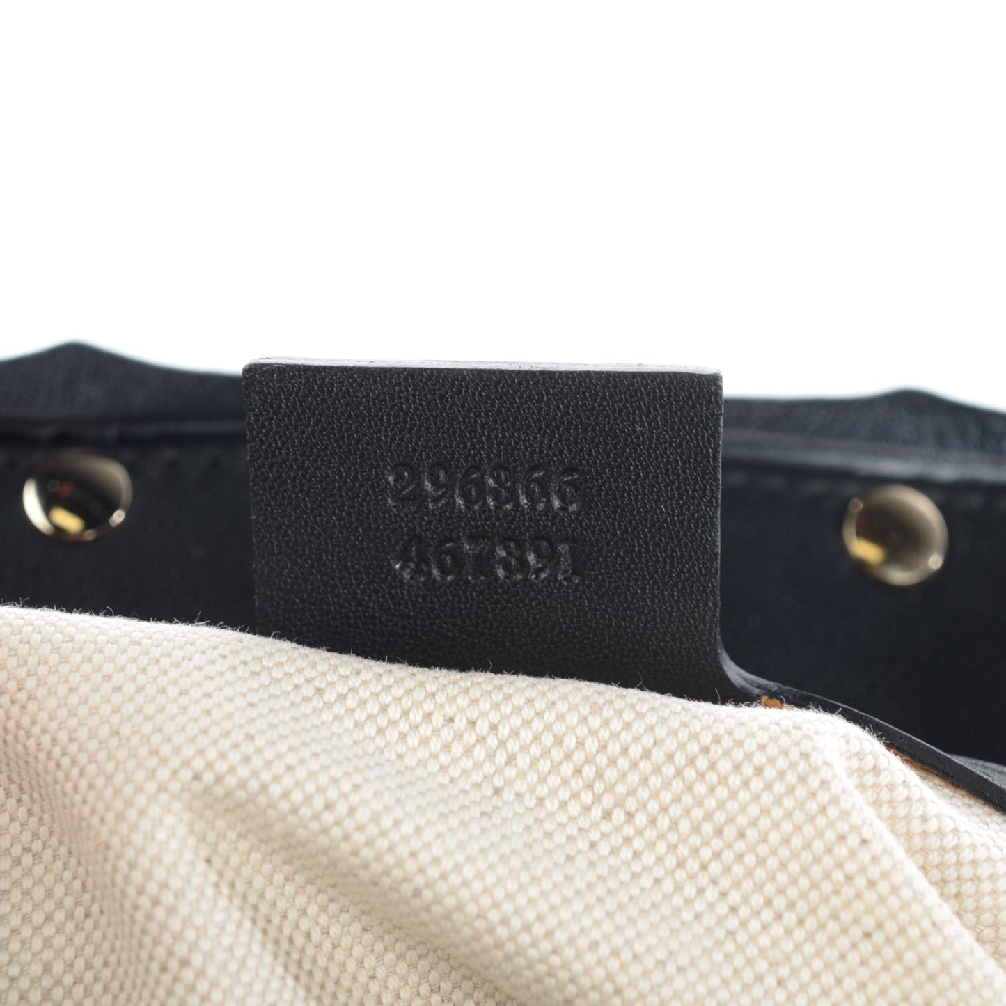 Calfskin Bamboo Frame Top Tassel Clutch Black