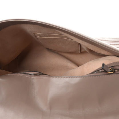 Gucci Calfskin Matelasse Large GG Marmont Shoulder Bag Porcelain Rose 5 of 9