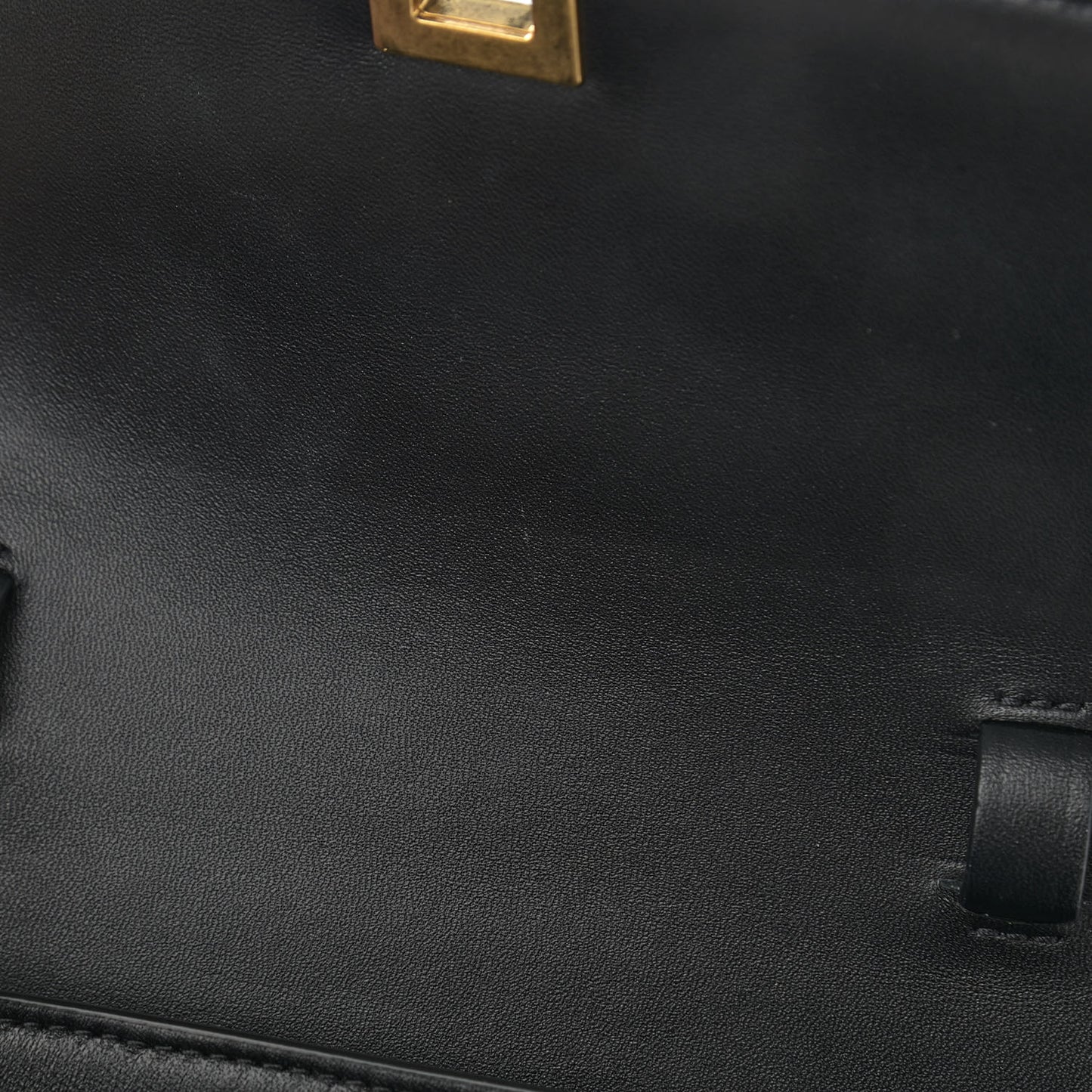 Box Calfskin Teen Classic Box Flap Bag Black