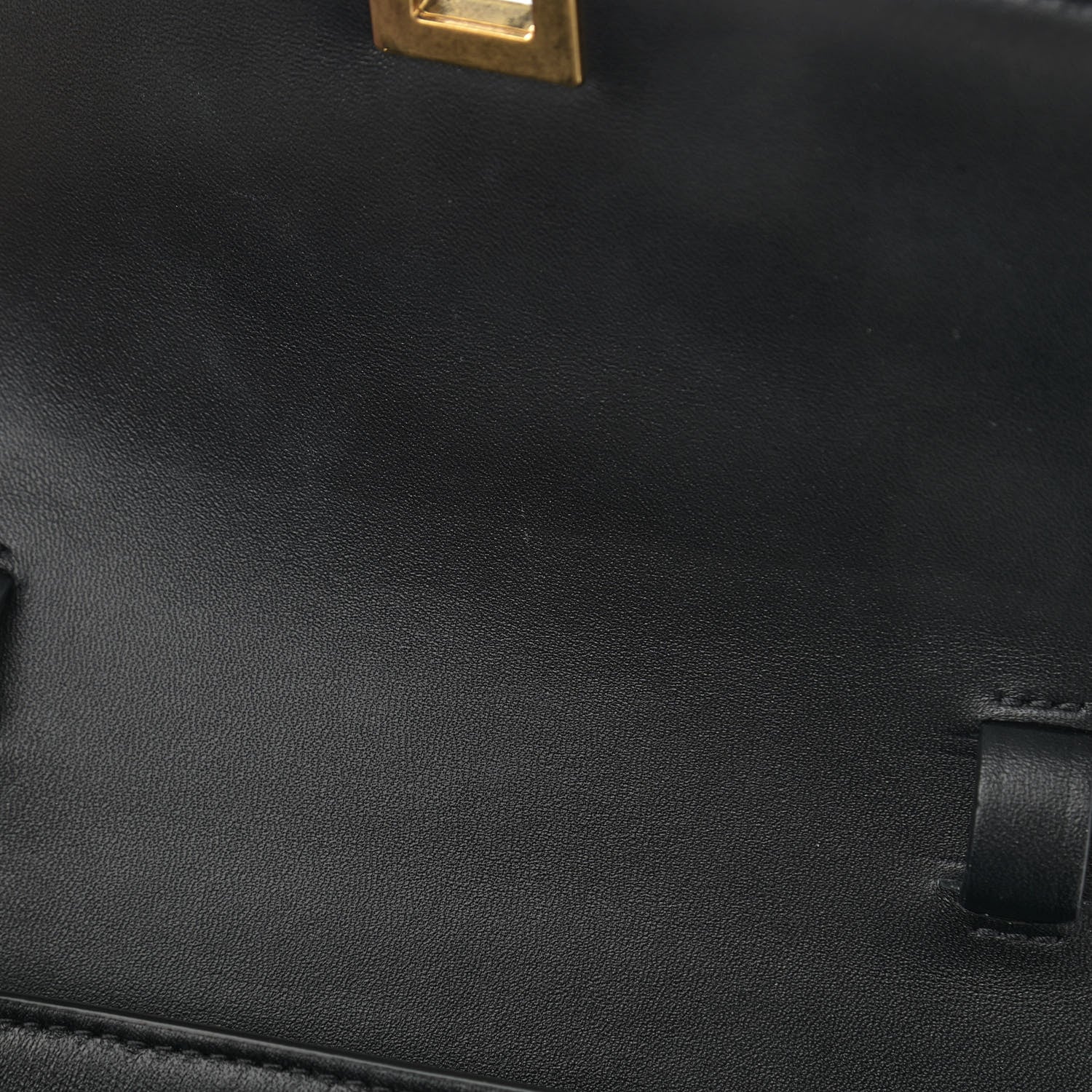Celine Box Calfskin Teen Classic Box Flap Bag Black 11 of 12