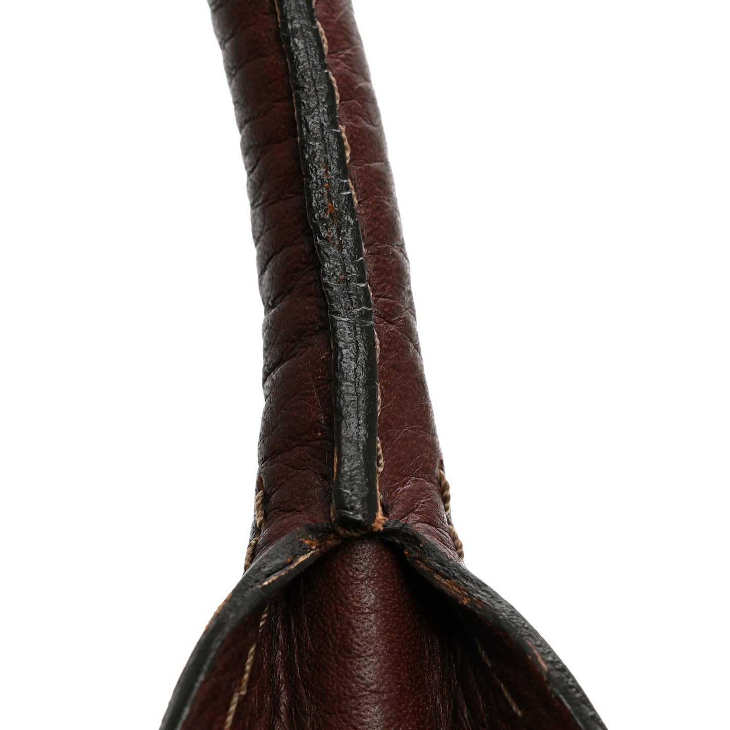 Calfskin Medium Paddington Satchel Burgundy