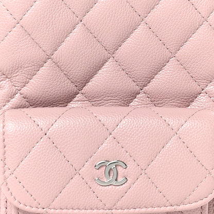 Chanel Caviar Quilted CC Mini Classic Backpack Light Pink 8 of 10