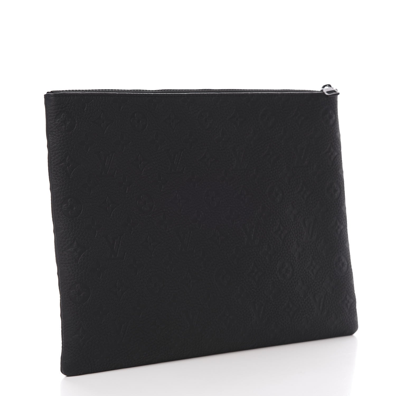 Louis Vuitton Taurillon Monogram Solar Ray A4 Pouch Black 3 of 7