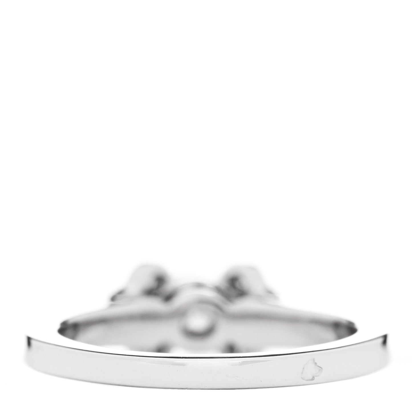 Platinum Diamond .26ct Ballerine Solitaire Engagement Ring 45 3.25