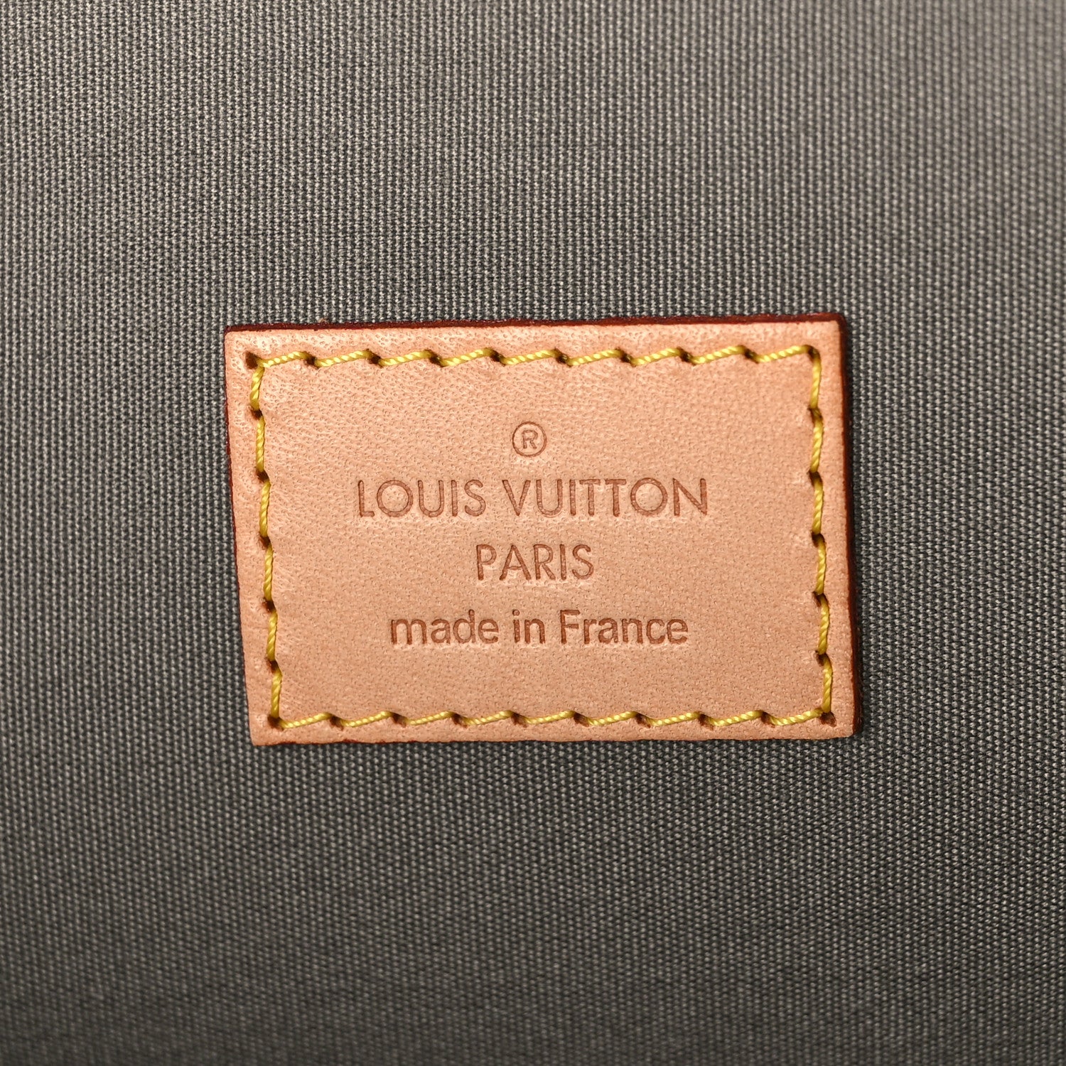 Louis Vuitton Vernis Alma GM Gris Art Deco 6 of 8