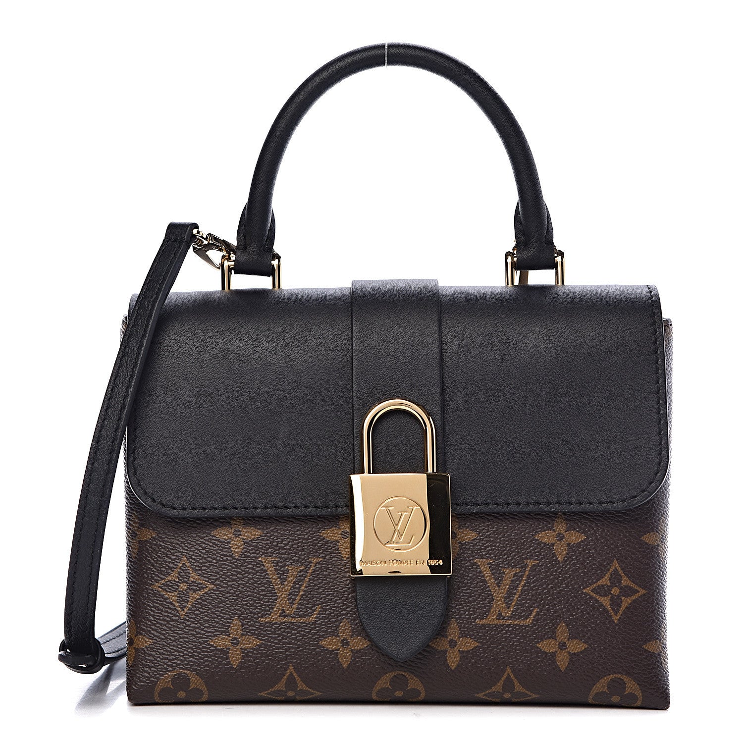 Louis Vuitton Monogram Locky BB Black 1 of 10