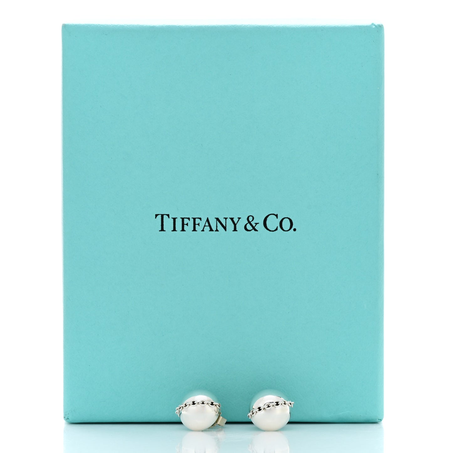 Sterling Silver HardWear Bolt Ball Earrings