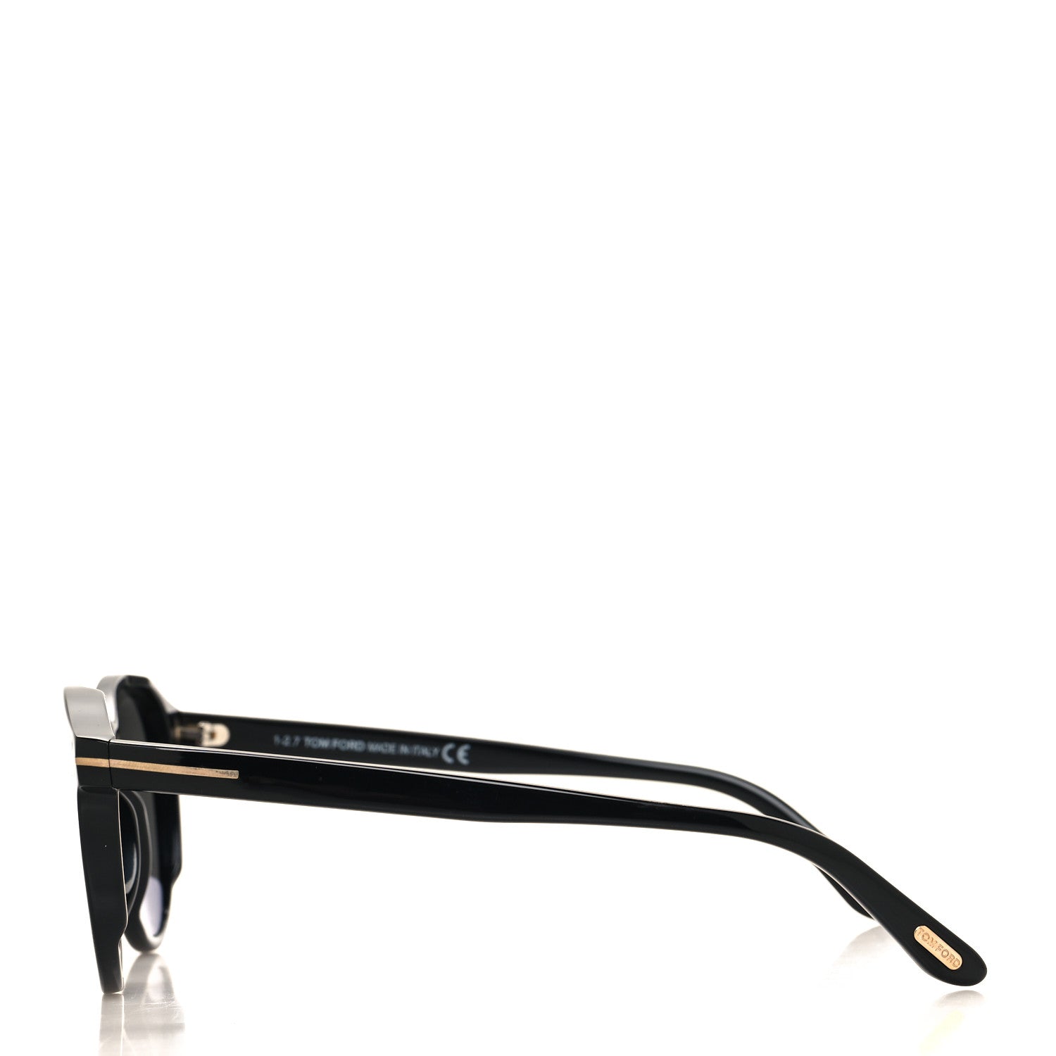 Tom Ford Ian Sunglasses TF591 Black 3 of 7