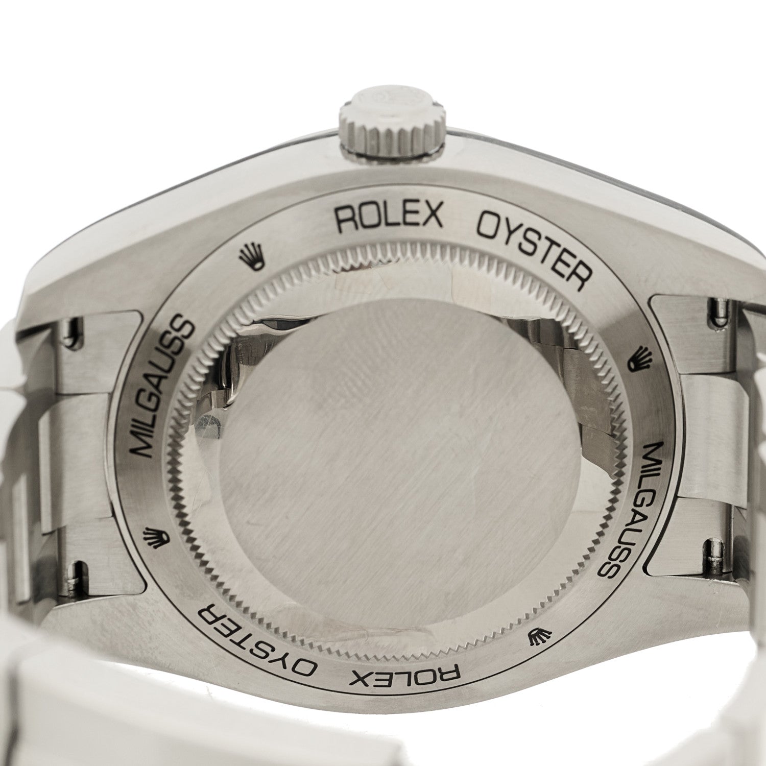 Rolex Stainless Steel 40mm Oyster Perpetual Milgauss Watch Black Dial 116400GV 4 of 5