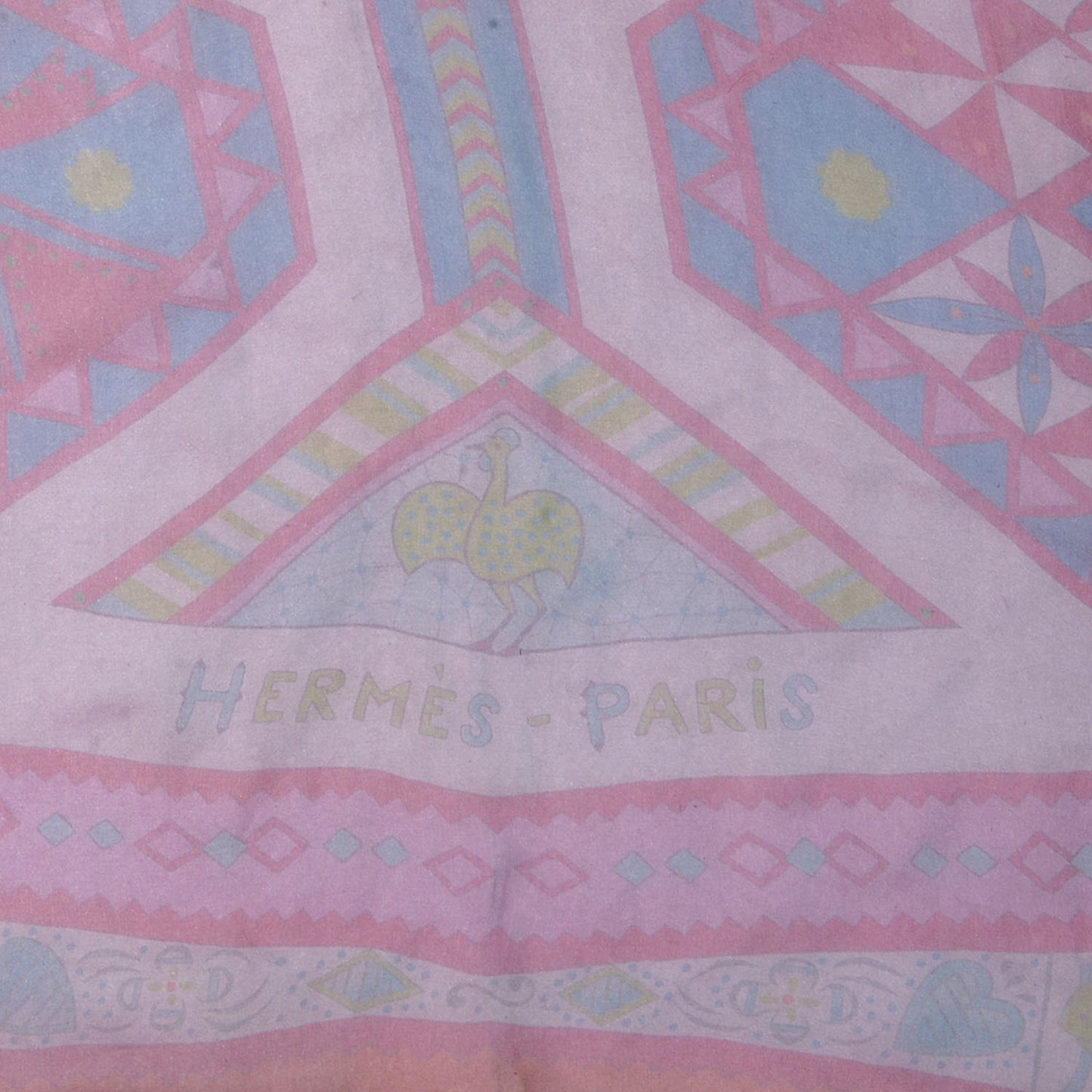 Silk Mousseline Ors Blues d'Afrique 140 Shawl