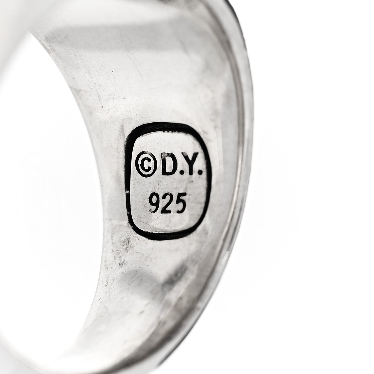 Sterling Silver Black Diamond Signet Ring 62 10
