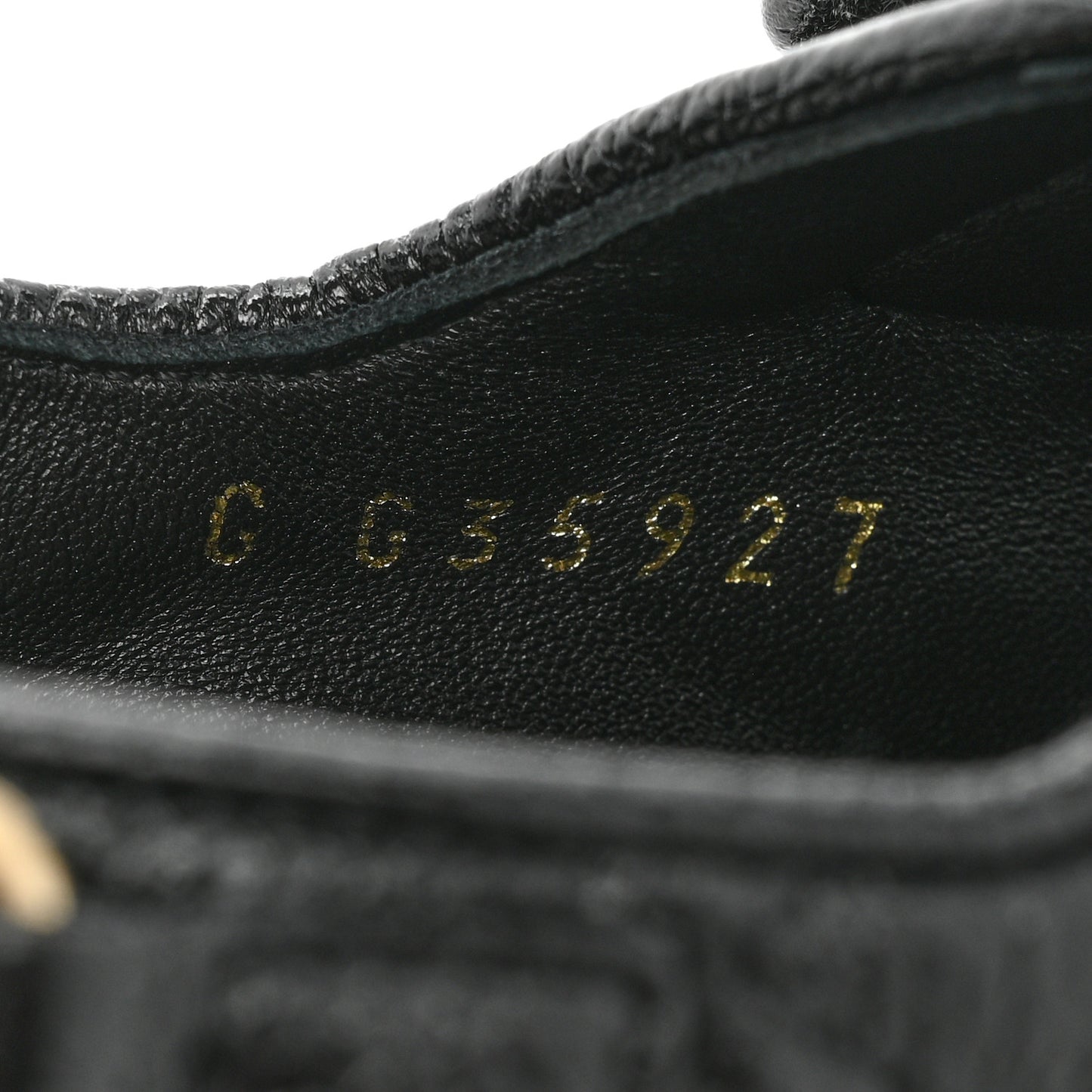 Grained Calfskin Velcro Dad Sandals 37 Black