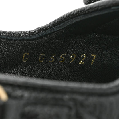Chanel Grained Calfskin Velcro Dad Sandals 37 Black 8 of 10