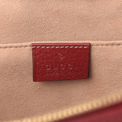 Gucci GG Supreme Monogram Flora Web Small Ophidia Tote Bag Red 6 of 9