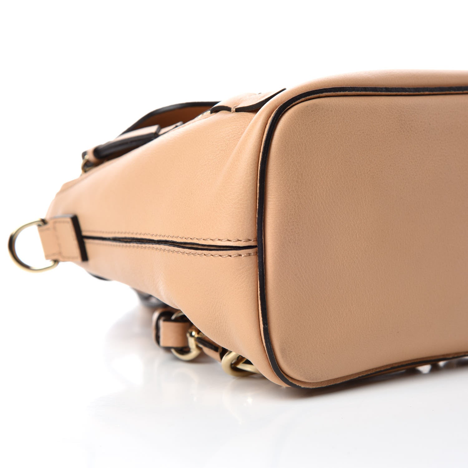Chloe Suede Calfskin Mini Faye Backpack Blush Nude 5 of 9